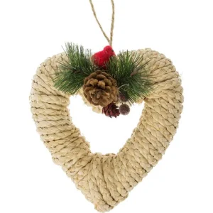 Cuore in Corda Naturale Cidelord – Ø 20 cm