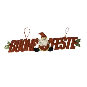 Scritta Natalizia “Buone Feste” – 55 cm