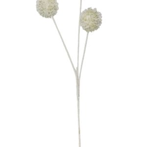 Fleur d'ail avec paillettes - h 82 cm