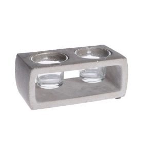 Teelichthalter h 17 cm