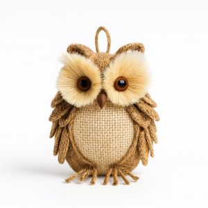 Búho Barry Gunny h 13 cm