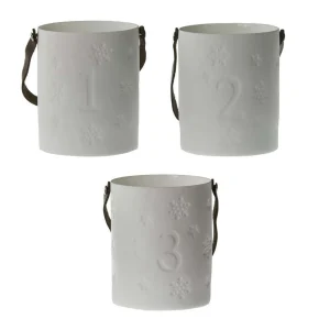 Set lanterna Podio h 10,5 cm 3 assortimenti
