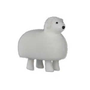 Oveja de las nieves h 21 cm