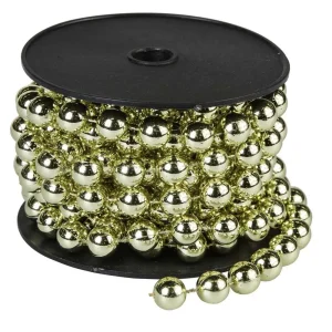 Catena sferette Ø 12 mm oro 4 m su rocchetto