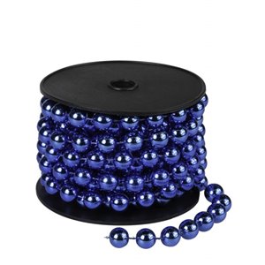 Cadena de bolas Ø 12 mm azul 4 m en bobina