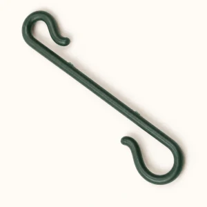 Set 40 gancetti plastica verdi