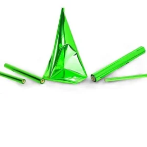 Rotolino 100x70 cm metallizzato verde