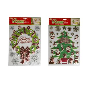 Wall sticker sagoma da decorare albero corona 35x27 cm 2 assortimenti