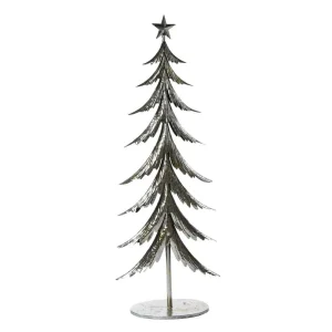 Albero in metallo h 180 cm argento