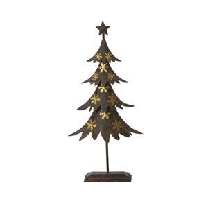 Arbre en métal corten h 70 cm