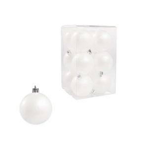 Set 12 boules Ø 60 mm perle