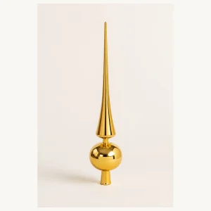 Puntale 30 cm oro metallizzato