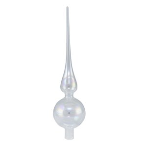 Embout en verre transparent 20x6 cm