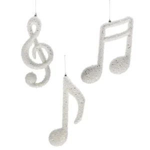 Note e solfeggio bianco h 30 cm