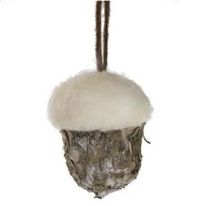 Sujet gland de Sibérie h 13,5 cm