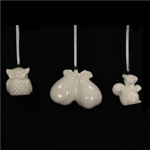Mignon porcelain h 7 cm 3 assortimenti