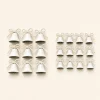 Set 9 campane Ø 3,5 cm o set 12 campane Ø 2,5 cm bianco