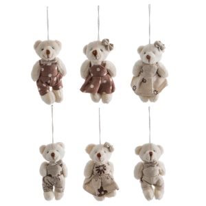 Paul e Meggy marrone h 10 cm
