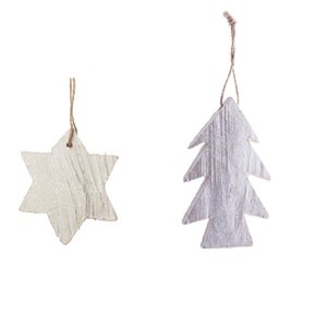 Soggetti stilizzati in legno h 8 cm