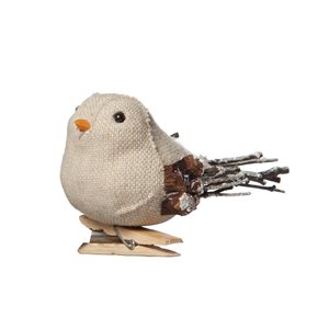 Rustikale Bauernhofvögel h 14 cm