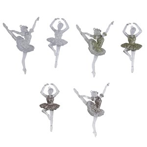 Etoile h 15 cm 2 modèles blanc champagne rose