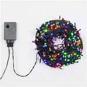 480 Multicolor LED Chain - memory light games - T.E. 12W - L 33.60 m - 31V - outdoor use
