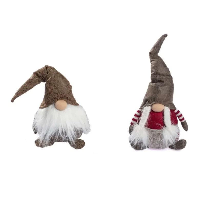 Set Türstopper Gnome Milva und Fiero 46×23 cm