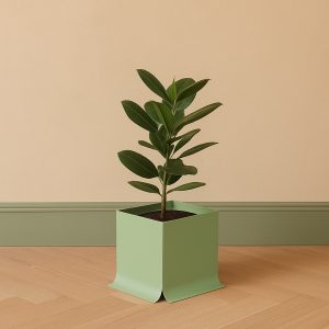 Fioriera SPLASH 58x58x47 cm Verde RAL 6021