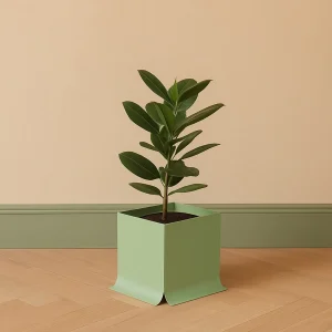 Fioriera SPLASH 58x58x47 cm Verde RAL 6021