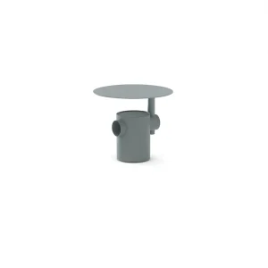 Tavolino da Salotto MECCANO 50x45 cm colore Grigio RAL 7005