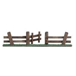 Staccionata con Cerniera Apribile 30x3x6 cm per Presepe