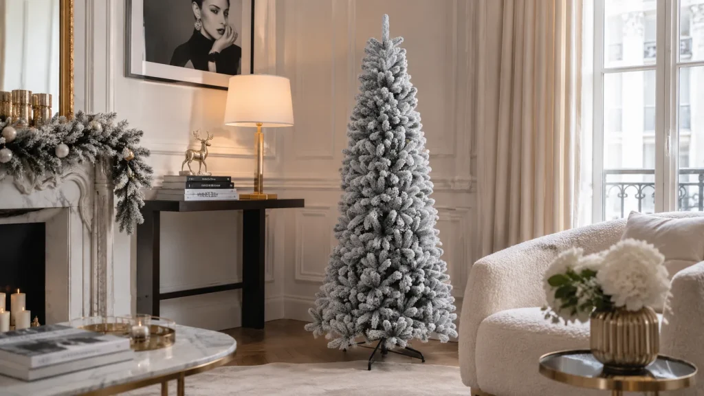 Albero di Natale Monte Cimone Slim Innevato Tendenza Natale 2026