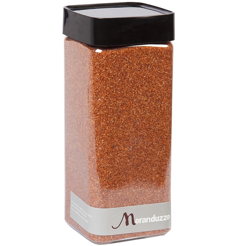 Sabbia Colorata Terracotta 0,5mm 825g, Decorazione Vasi, Moranduzzo