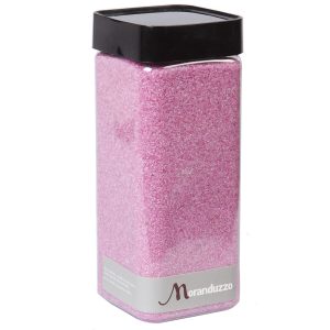 Sabbia Colorata Rosa 0,5mm 825g, Decorazione Vasi, Moranduzzo