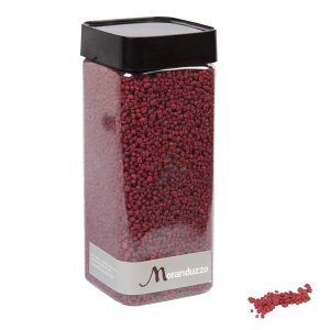 Granulato Colorato Rosso 2mm 825g, Decorazione Vasi, Moranduzzo
