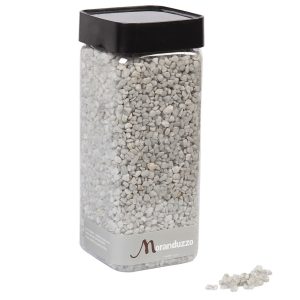 Granulato Colorato Grigio 2mm 825g, Decorazione Vasi, Moranduzzo
