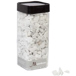 Sassi Decorativi Bianchi 9-13mm 825g, Decorazione Vasi, Moranduzzo