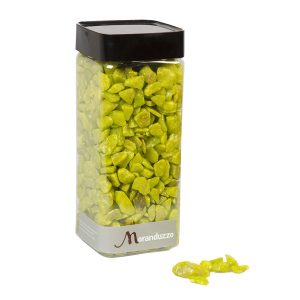 Sassi Decorativi Verde Mela 9-13mm 825g, Decorazione Vasi, Moranduzzo