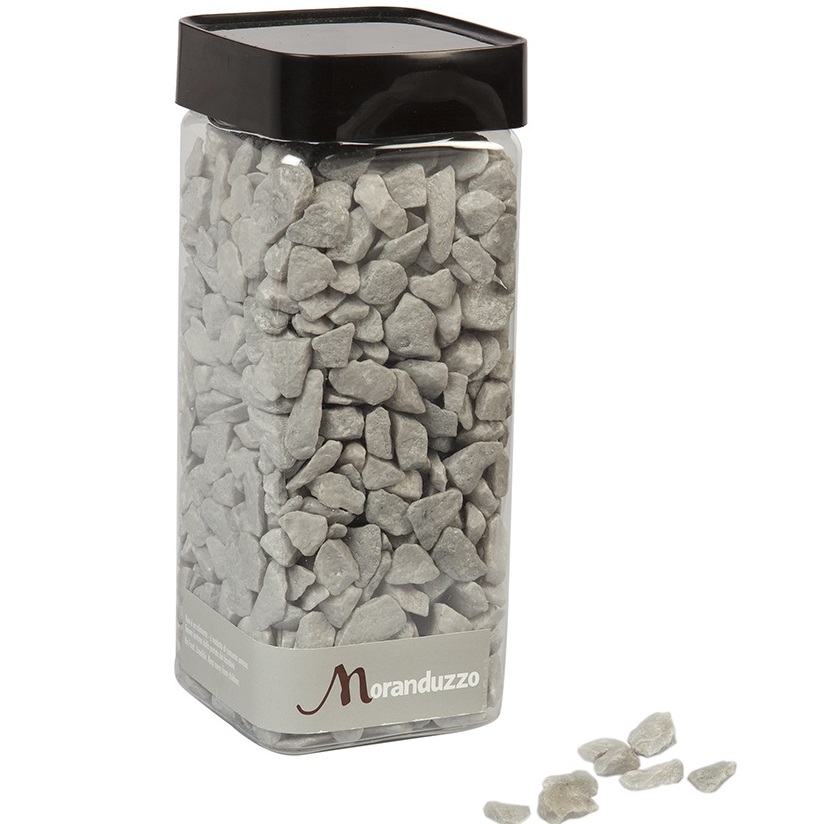 Sassi Decorativi Grigi 9-13mm 825g, Decorazione Vasi, Moranduzzo