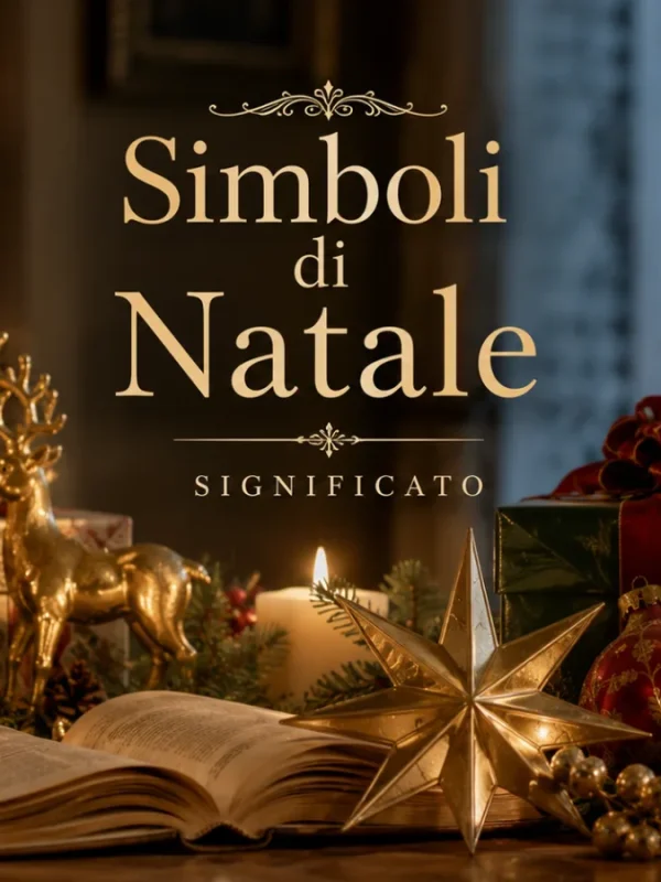 Simboli di Natale e decorazioni festive