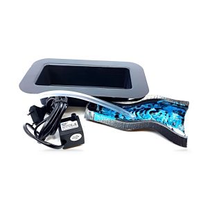 Kit Ruscello o Cascata per Presepe con Vaschetta, Pompa, Tubo e Ruscello