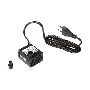 Pompa Acqua per Fontane del Presepe 2,5W AP-300 con Regolazione Flusso e 2 Ventose
