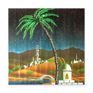 Rotolino 100×70 cm Fondale Arabo Diurno per Presepe