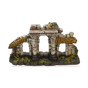 Ingresso con 3 archi a colonna in resina h cm 9 per presepe