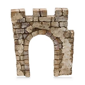 Muretto c/arco in resina cm 9,2 h 11