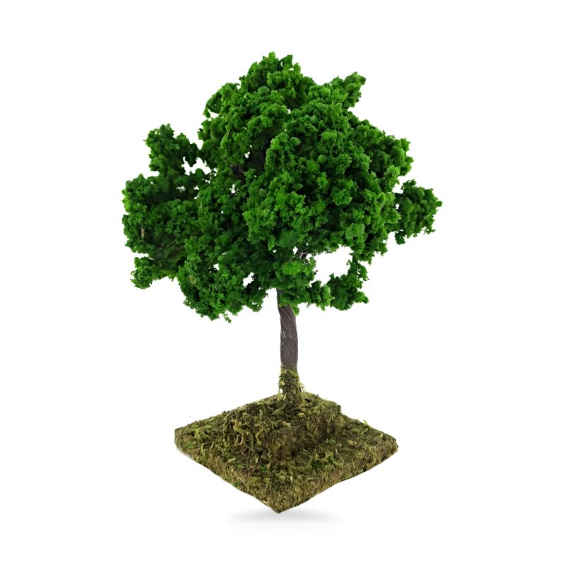 Quercia da 14 cm per vegetazione realistica nel presepe