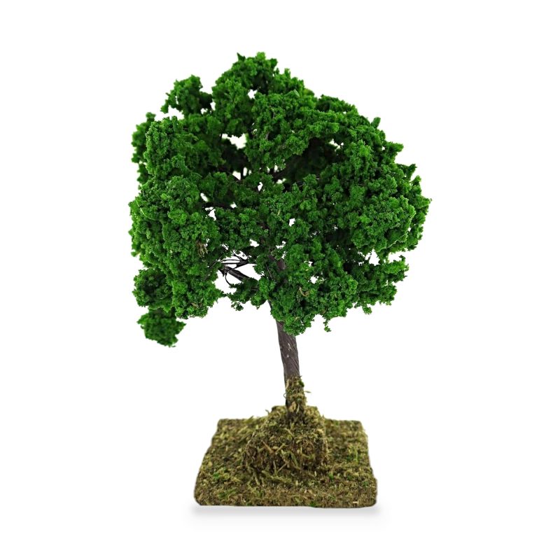 Quercia da 14 cm per vegetazione realistica nel presepe