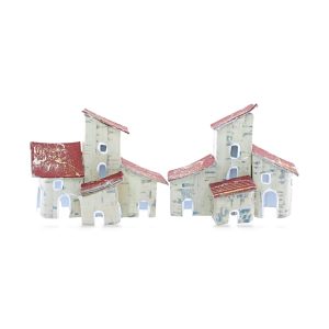 Set 2 Casette in Cartone per Presepe 6,5x4x7 cm