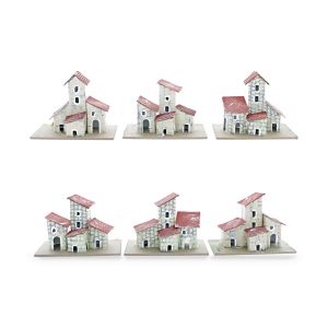 Set 6 Casette in Cartone per Presepe 10x5x8 cm