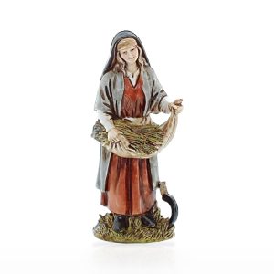 Donna con Falce Standard 10 Stile Arabo per Presepi in Scala 1:20